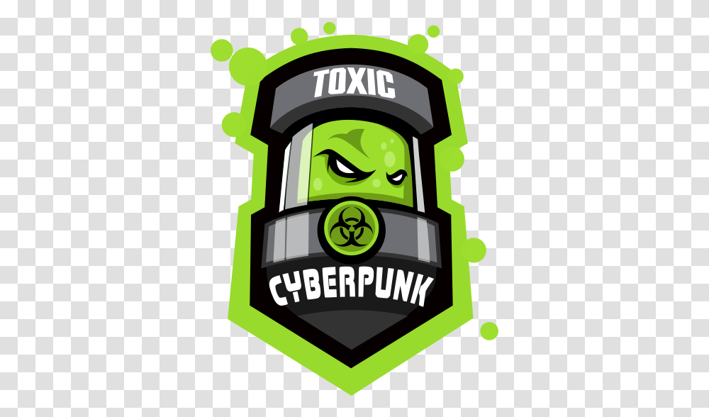 Toxic Cyberpunk Members Illustration, Liquor, Alcohol, Beverage, Symbol Transparent Png