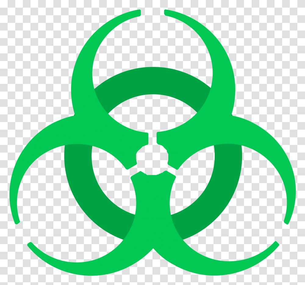 Toxic Sign Biohazard Icon, Logo, Trademark, Recycling Symbol Transparent Png