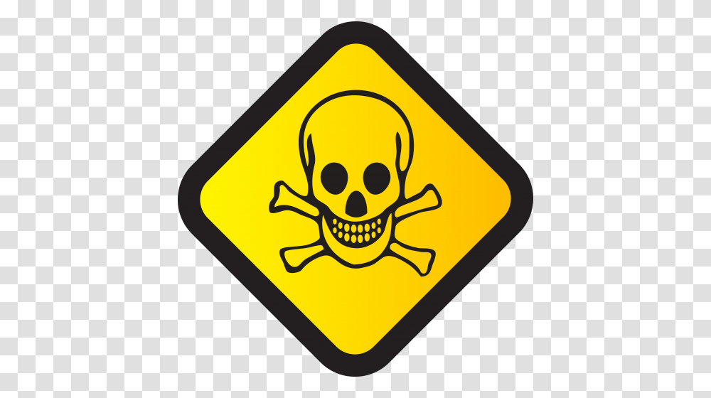 Toxic Sign Clip Art, Road Sign, Label Transparent Png