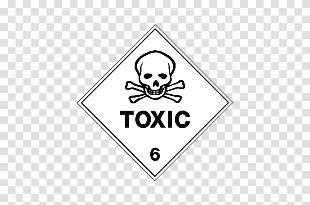Toxic Sign Toxic 6 Sign Meaning, Label, Logo Transparent Png