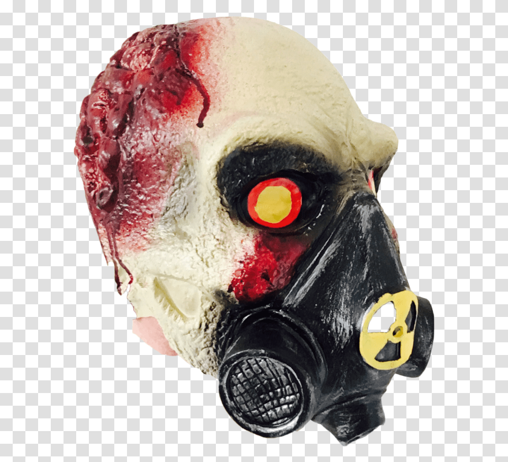Toxic Skull Gas Mask Mask, Head, Toy, Goggles, Accessories Transparent Png