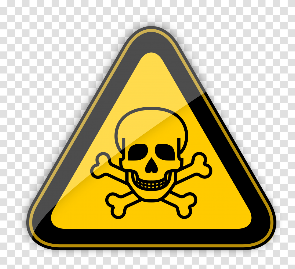 Toxic Warning Sign Clipart, Triangle Transparent Png