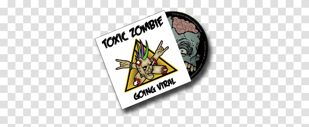 Toxiczombie Zombie, Label, Text, Poster, Advertisement Transparent Png