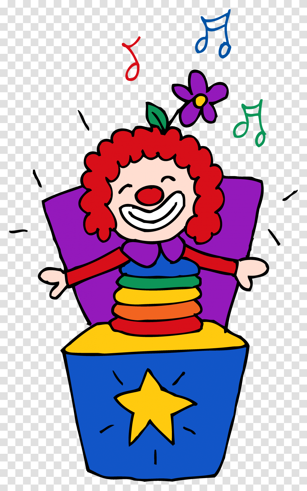 Toy Box Cliparts, Performer, Face, Clown, Leisure Activities Transparent Png