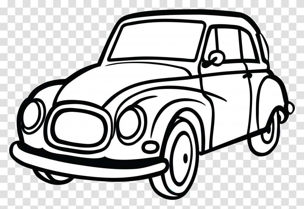 Toy Car Clipart Black And White, Pickup Truck, Vehicle, Transportation, Bumper Transparent Png
