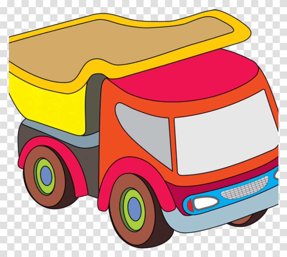 Toy Car Clipart Dump Truck Clip Art, Vehicle, Transportation, Fire Truck, Van Transparent Png