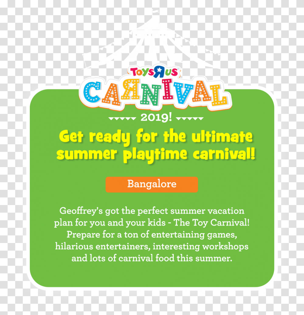 Toy Carnival Toys R Us, Advertisement, Poster, Flyer, Paper Transparent Png