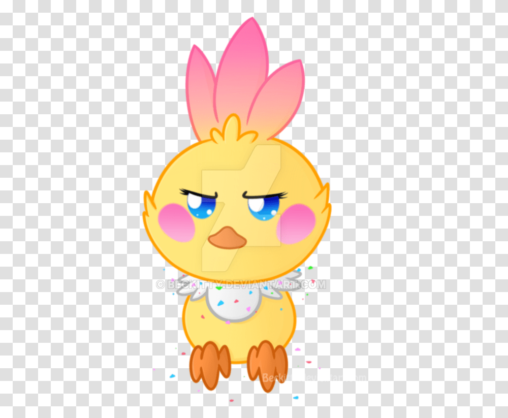 Toy Chica As Torchic Happy, Birthday Cake, Dessert, Food, Angry Birds Transparent Png
