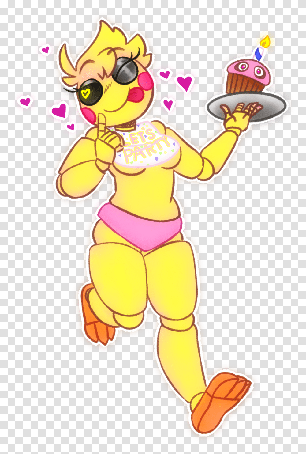 Toy Chica Unnecessaryfansmut Fnaf, Crowd, Leisure Activities, Costume Transparent Png