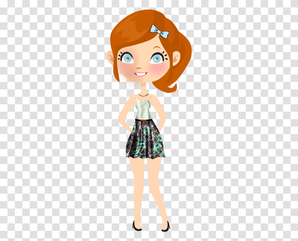 Toy Clipart Doll Girl Doll, Dress, Person, Hat Transparent Png
