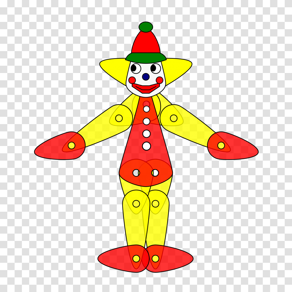 Toy Clown Puppet Animation Icons, Performer, Snowman, Winter, Outdoors Transparent Png