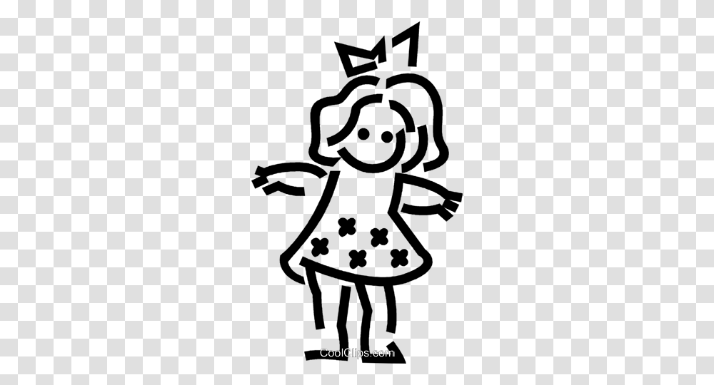 Toy Doll Royalty Free Vector Clip Art Illustration, Stencil, Label, Poster Transparent Png