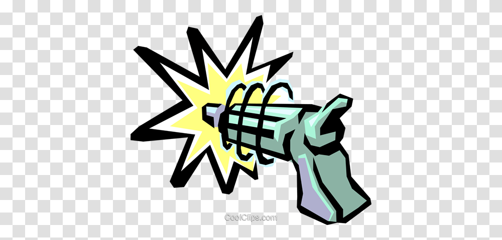 Toy Laser Gun Royalty Free Vector Clip Art Illustration, Weapon, Weaponry, Bomb, Dynamite Transparent Png