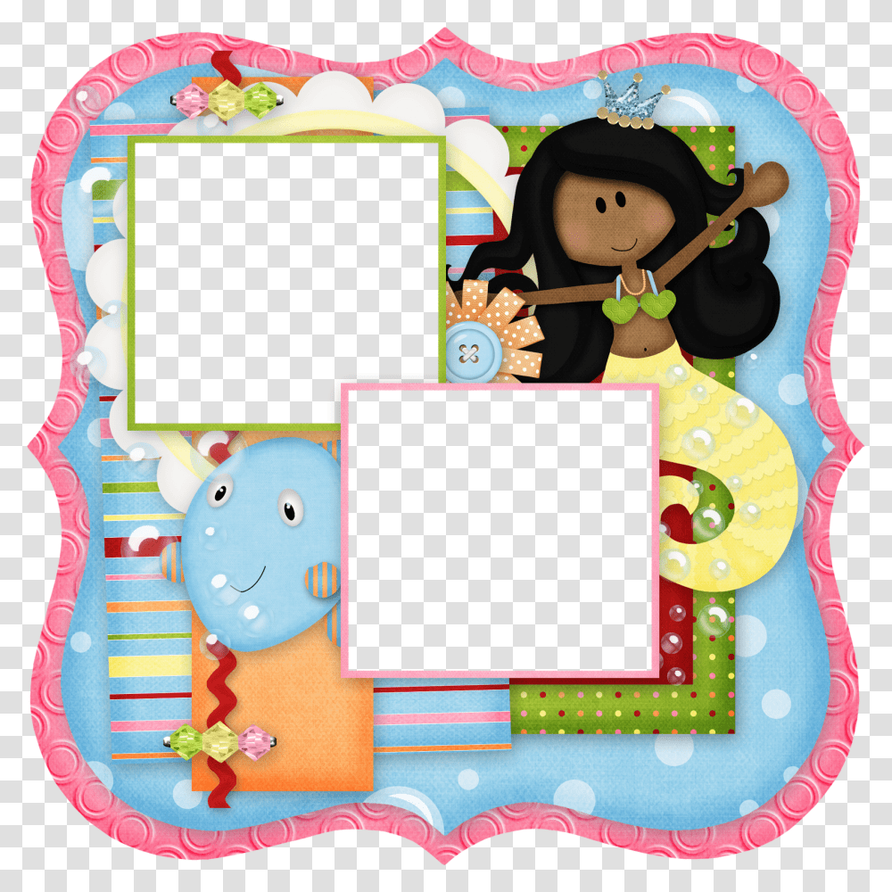 Toy Picture Frames Cartoon Pink Picture Frame Frame Cartoon, Birthday Cake, Dessert, Food Transparent Png