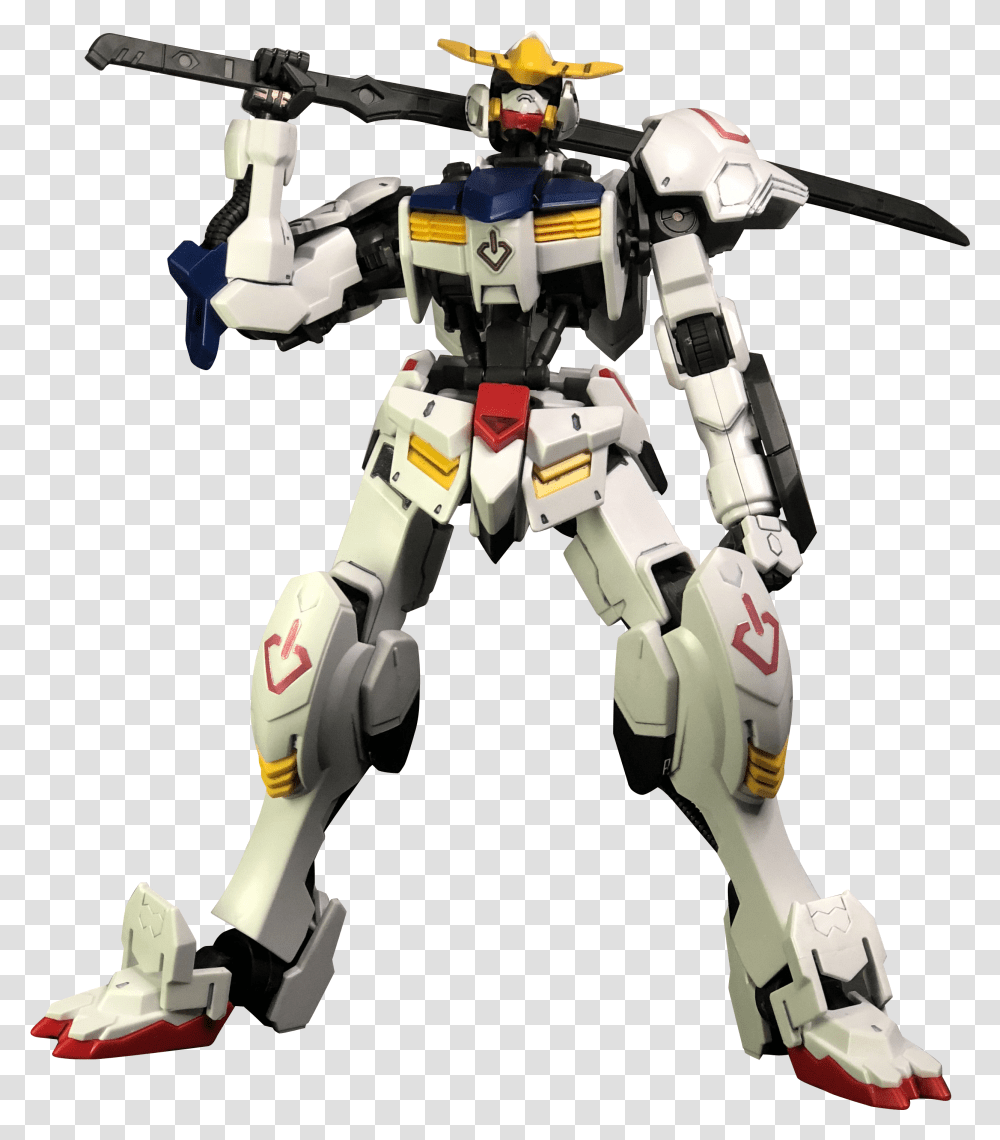 Toy Robot Holding Sword Blue White Yelow Robot Transparent Png