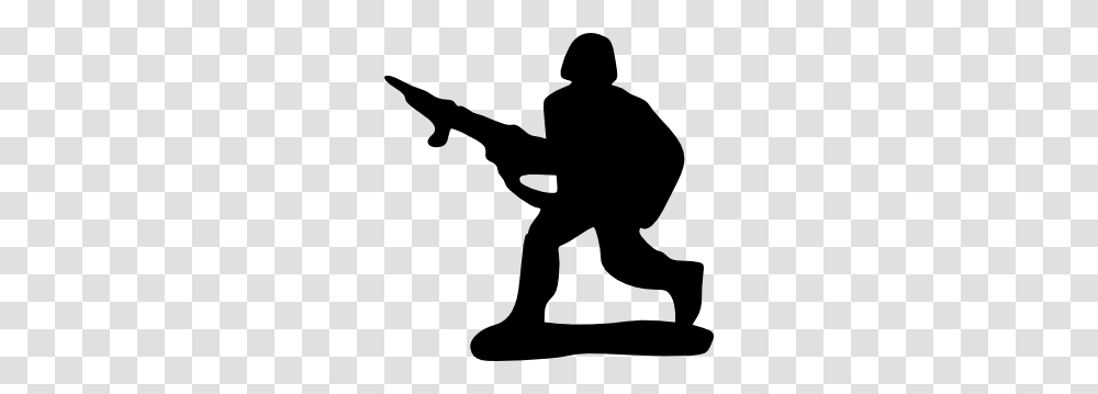 Toy Soldier Clip Art, Person, Human, Silhouette, Kneeling Transparent Png