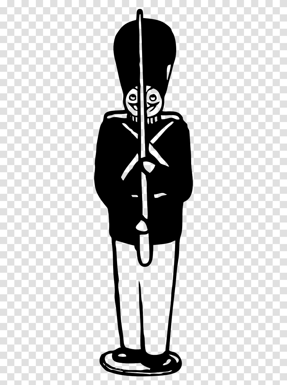 Toy Soldier Drawing The Steadfast Tin Soldier Toy Soldier, Gray, World Of Warcraft Transparent Png