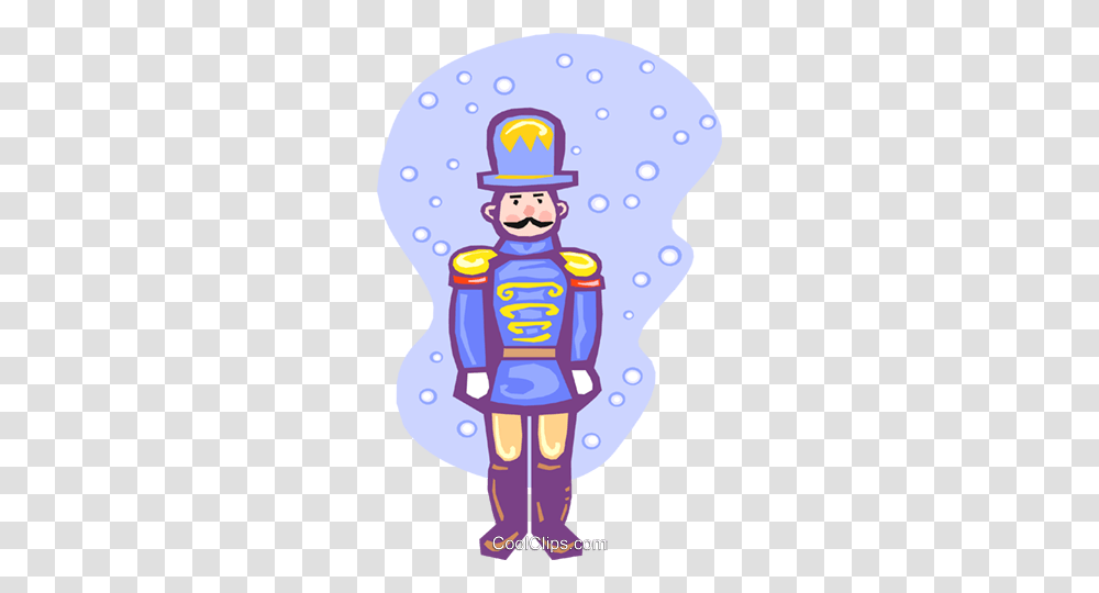Toy Soldier In Snow Royalty Free Vector Clip Art Illustration, Nutcracker, Performer, Poster Transparent Png
