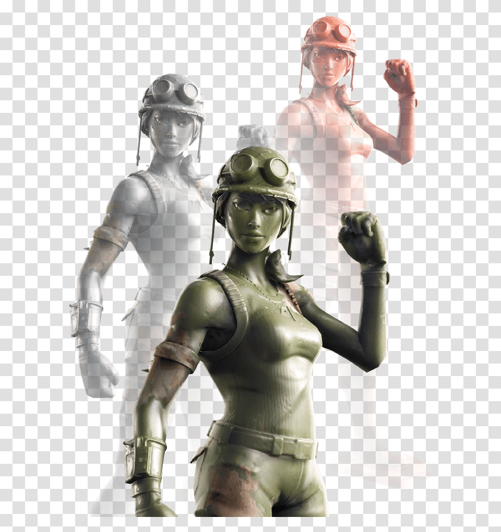 Toy Soldier Skin Fortnite, Person, Human, Helmet Transparent Png