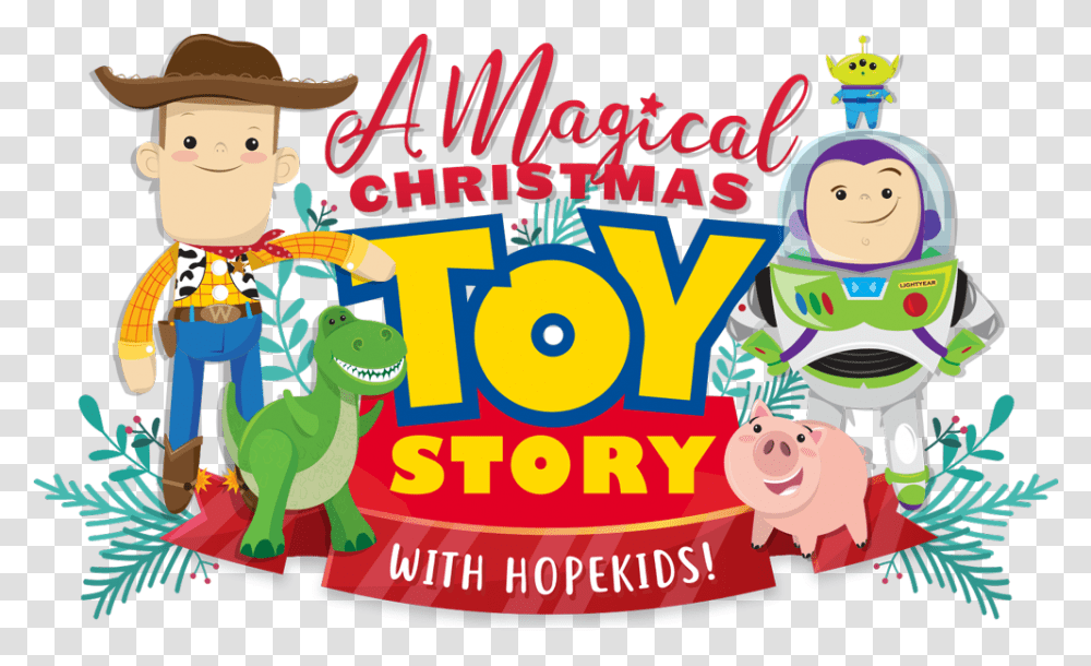 Toy Story 3 Download Clipart Toy Story Christmas, Advertisement, Poster, Label, Text Transparent Png