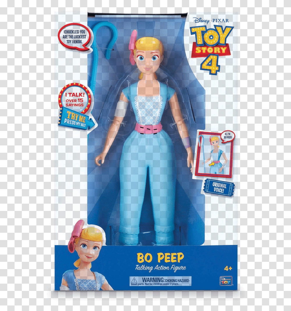 Toy Story 4 Bo Peep Talking Action FigureTitle Toy Story 4 Toys Bo Peep, Poster, Advertisement, Flyer Transparent Png