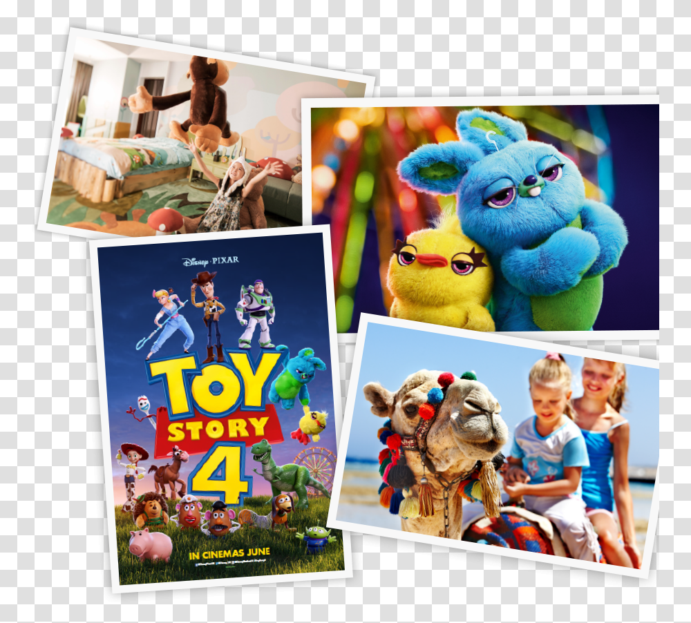 Toy Story 4 Ducky And Bunny, Person, Advertisement, Poster, Flyer Transparent Png