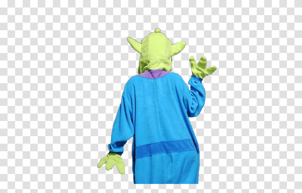 Toy Story Alien Onesies Kigurumi Co Halloween Costume, Clothing, Person, Sleeve, Long Sleeve Transparent Png