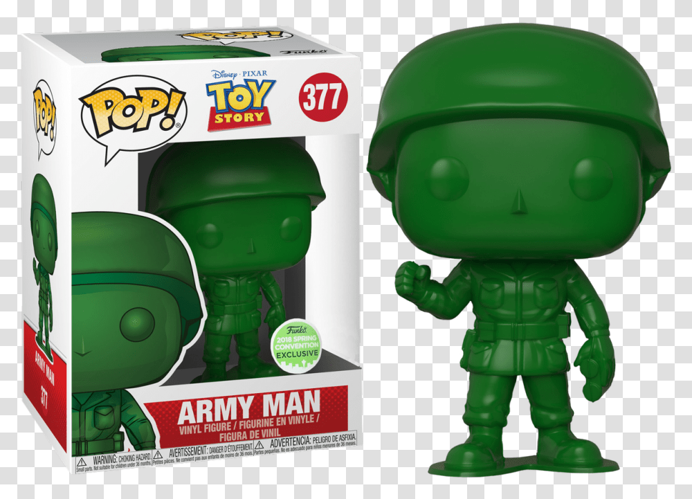 Toy Story Army Man Funko Pop, Green, Poster, Advertisement, Light Transparent Png