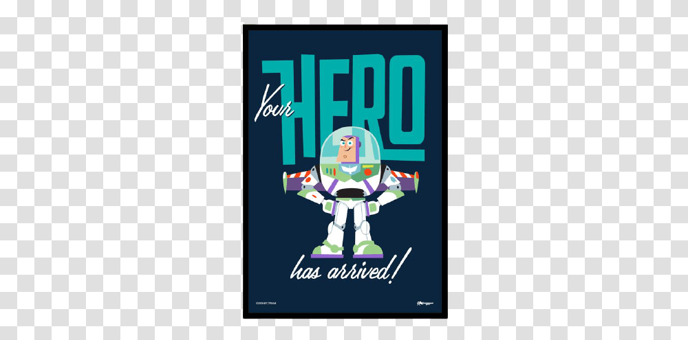 Toy Story Buzz Lightyear Framed Poster Toy Story, Advertisement, Flyer, Paper, Leisure Activities Transparent Png