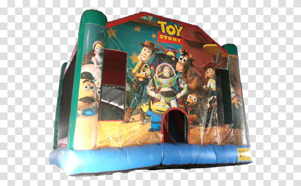 Toy Story Combo Moonbounce Toy Story, Inflatable, Person, Human Transparent Png