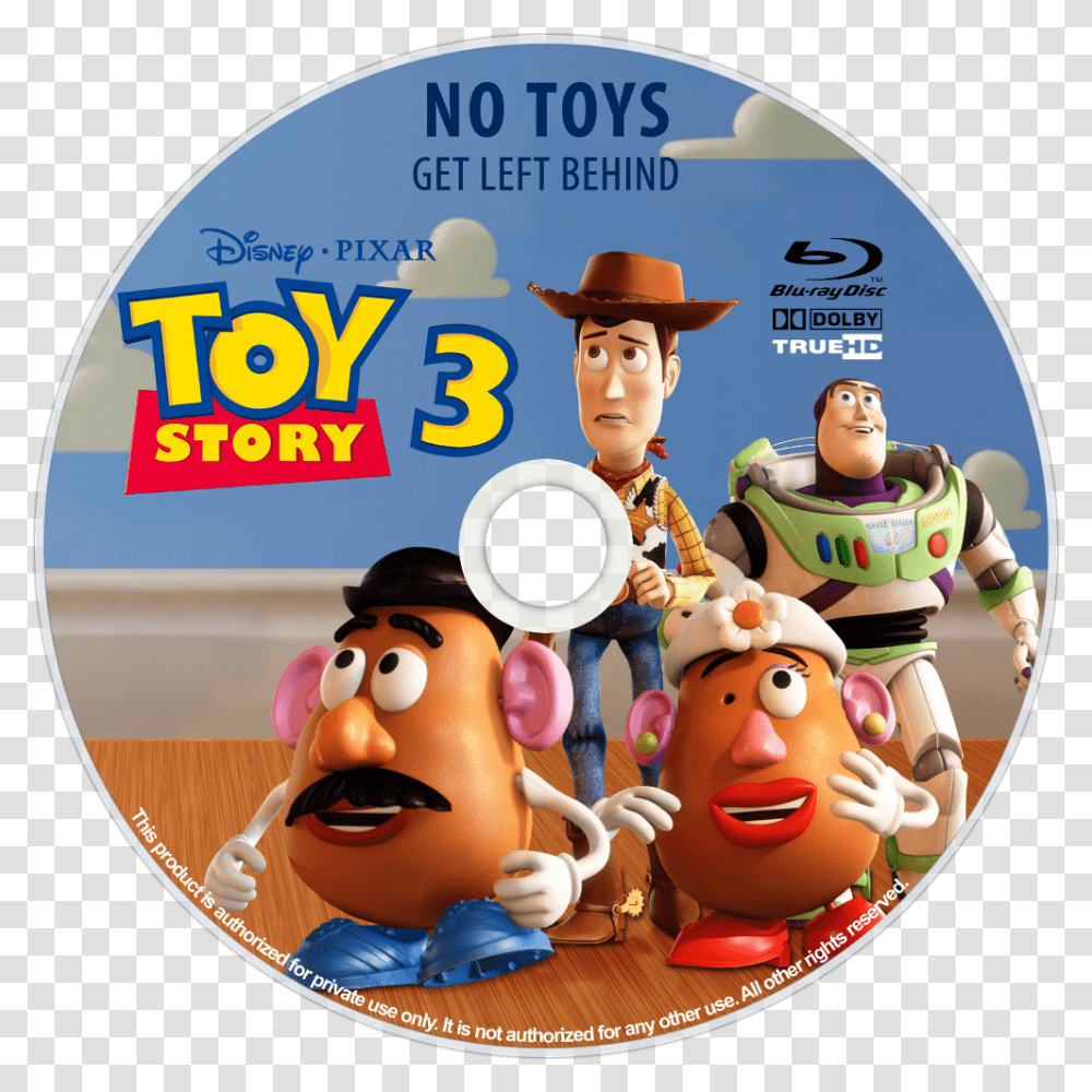 Toy Story Full Movie Dvd Toy Story 3 Disc, Disk, Person, Human, Hat Transparent Png