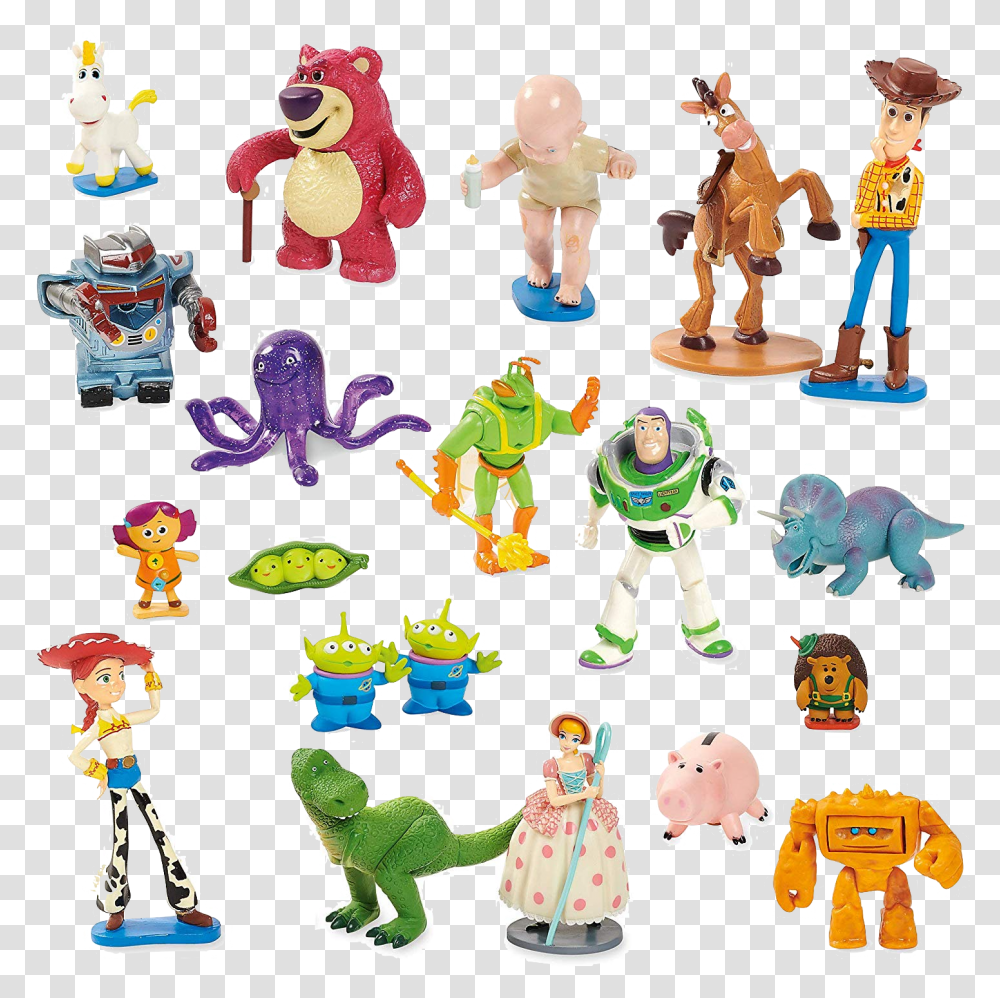 Toy Story Mega Figurine Set, Person, People Transparent Png