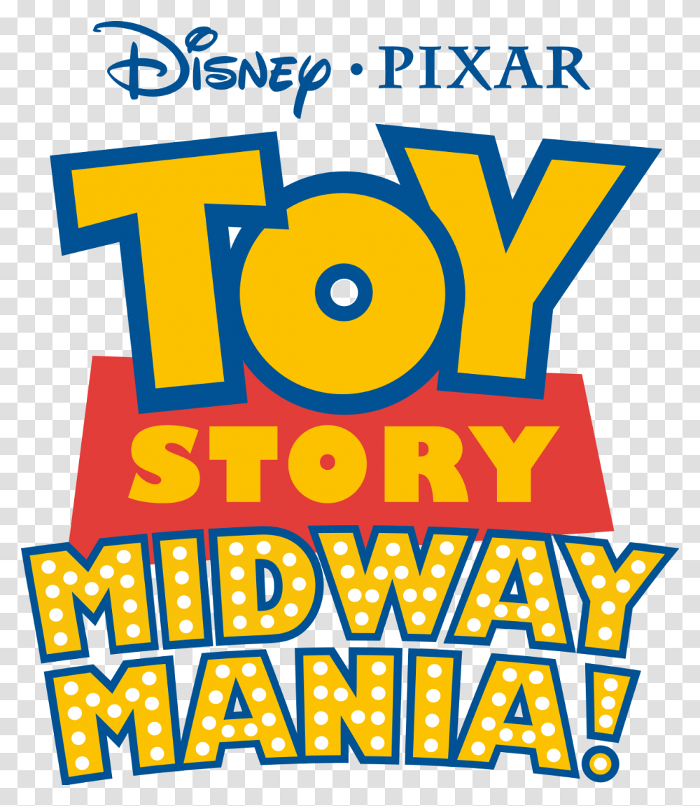 Toy Story Midway Mania, Alphabet, Poster, Advertisement Transparent Png