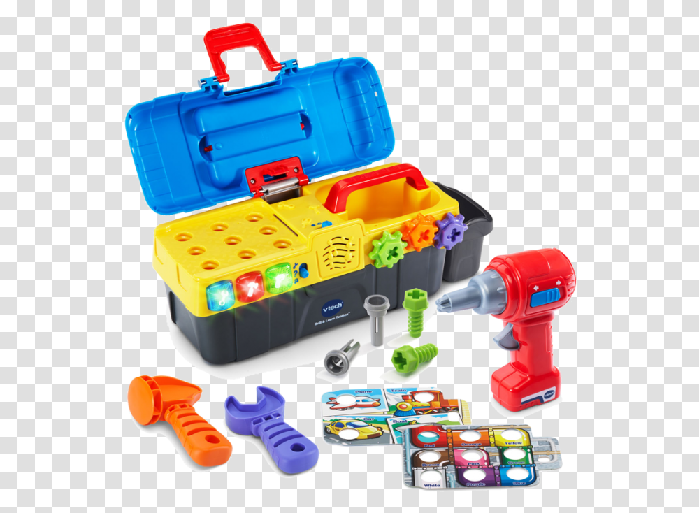 Toy Tool Box, Plastic Transparent Png