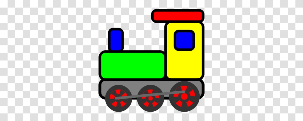 Toy Trains Train Sets Rail Transport Thomas Cartoon Free, Pac Man, Vehicle, Transportation Transparent Png