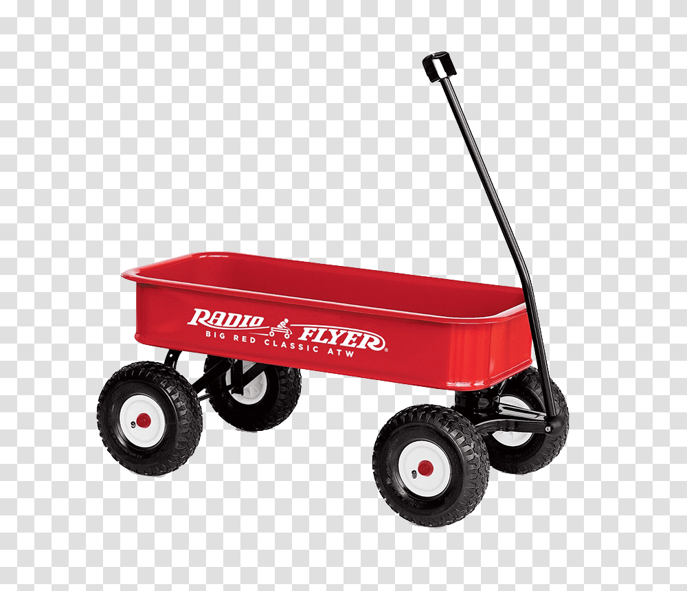 Toy Wagon Radio Flyer, Carriage, Vehicle, Transportation, Lawn Mower Transparent Png