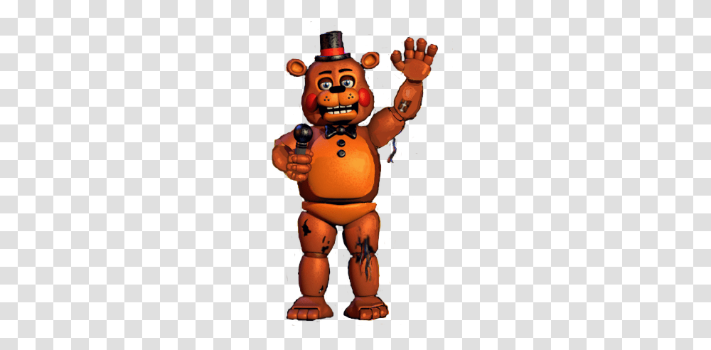 Toy Withered Freddy Fnaf Toyfreddy Witheredfreddy, Robot, Paper, Figurine, Confetti Transparent Png