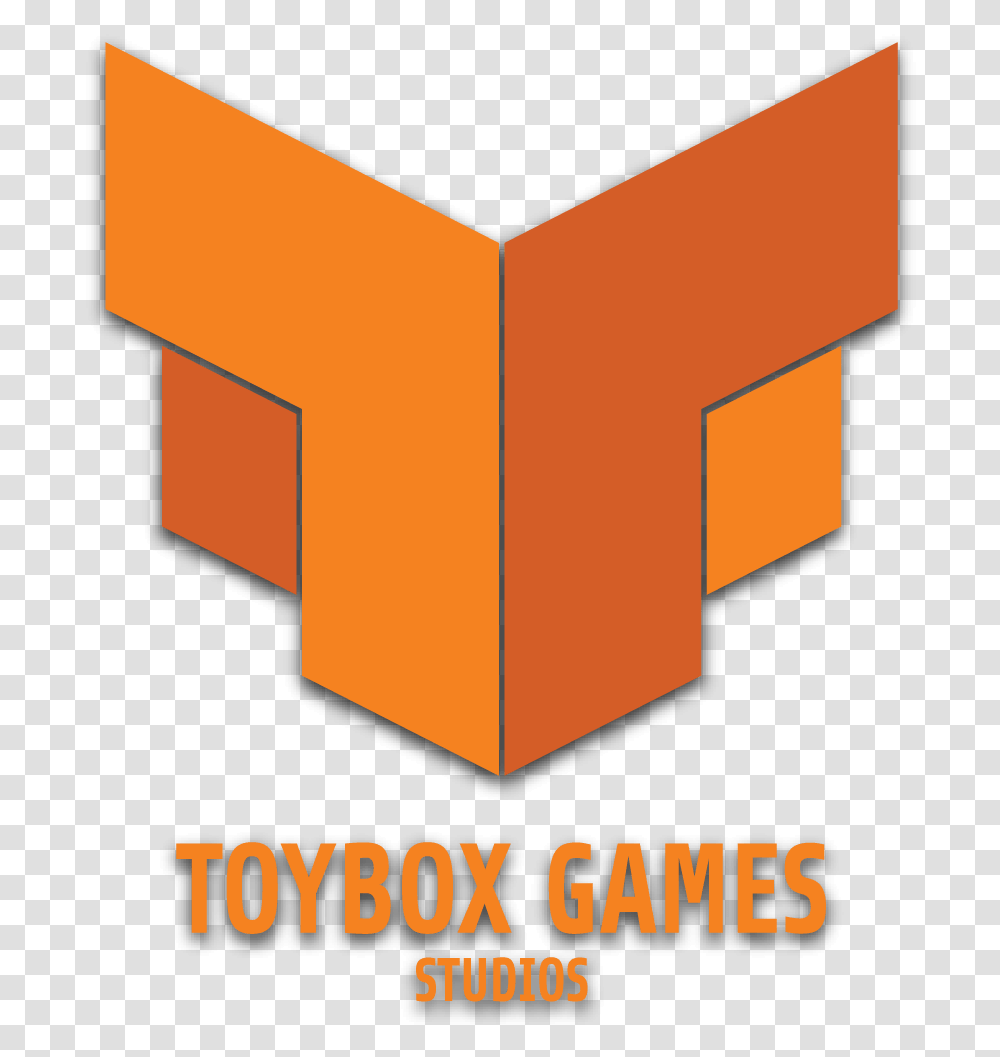 Toybox Games Logo Orange, Wood, Plywood, Poster, Advertisement Transparent Png