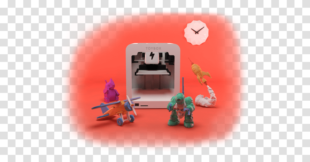 Toybox Printer Front White Alpha Toybox Mobile Playset, Bird, Animal, Super Mario, Furniture Transparent Png