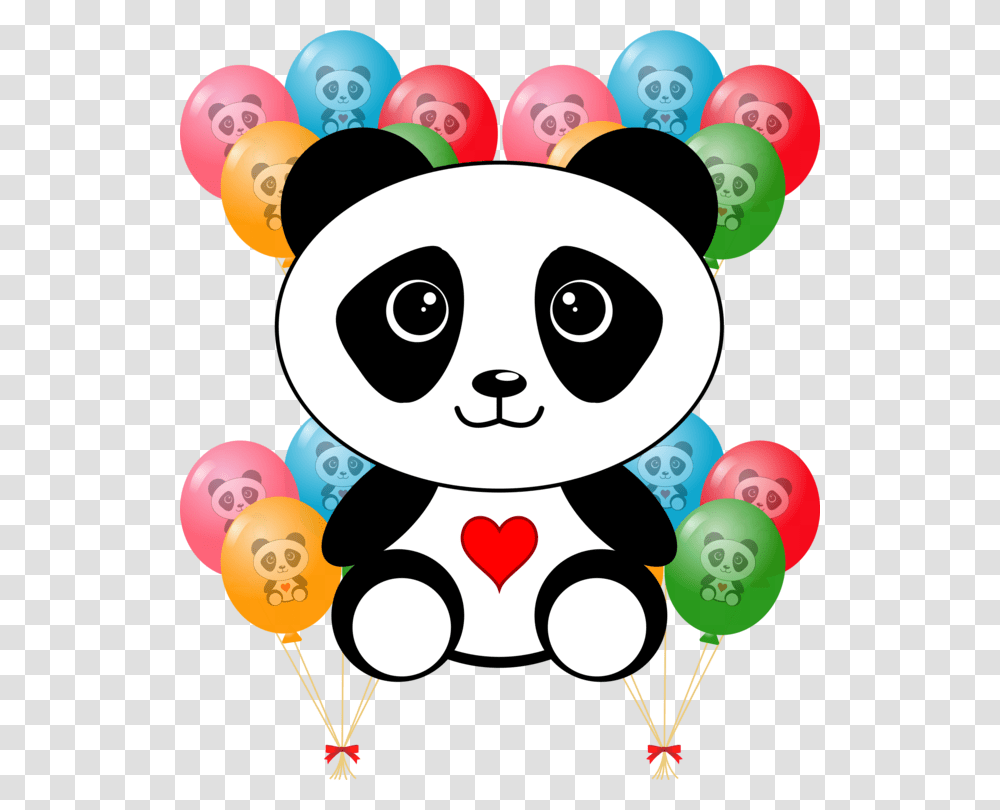 Toyfoodballoon Clip Art Panda Bear, Rattle, Candy, Crowd Transparent Png
