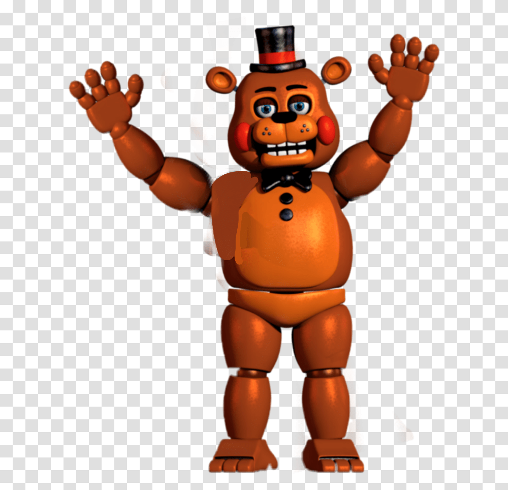 Toyfreddy Toy Freddy No Mic Sorry That The Hand Is Toy Freddy Fnaf, Robot, Figurine, Nutcracker Transparent Png