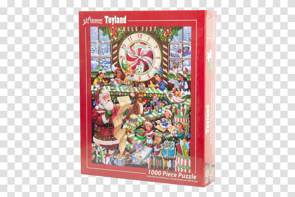 Toyland 1000 Piece Jigsaw Puzzle Randy Wollenmann, Poster, Person, Crowd, Leisure Activities Transparent Png