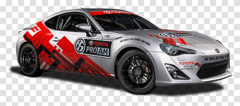 Toyota 86 Pro Am Racing Car Image Toyota Race Car, Vehicle, Transportation, Automobile, Tire Transparent Png