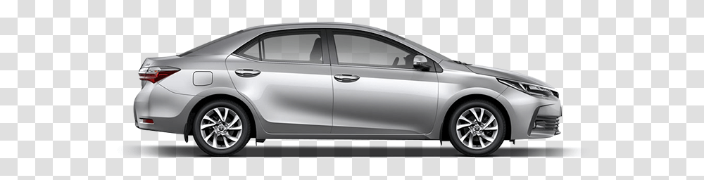 Toyota Corolla Prestige Rear View, Sedan, Car, Vehicle, Transportation Transparent Png