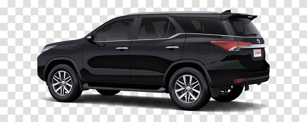 Toyota Fortuner 2019 Black, Car, Vehicle, Transportation, Automobile Transparent Png