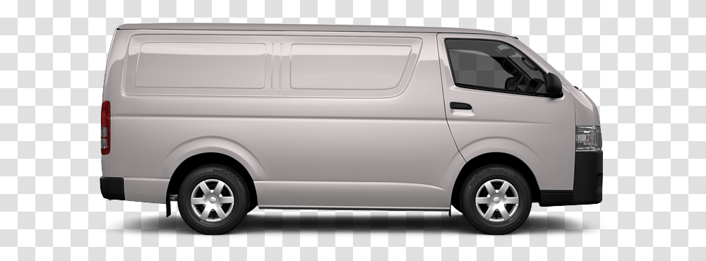 Toyota Hiace Lwb Van Van Car, Vehicle, Transportation, Caravan, Moving Van Transparent Png