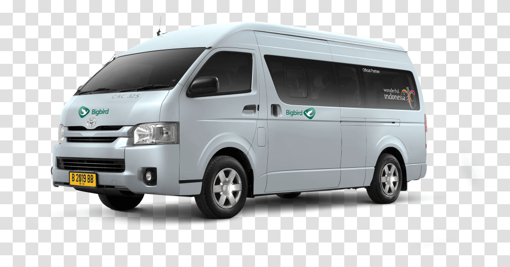 Toyota Hiace Van, Minibus, Vehicle, Transportation, Caravan Transparent Png