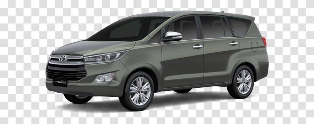 Toyota Innova Grey Metallic, Car, Vehicle, Transportation, Van Transparent Png