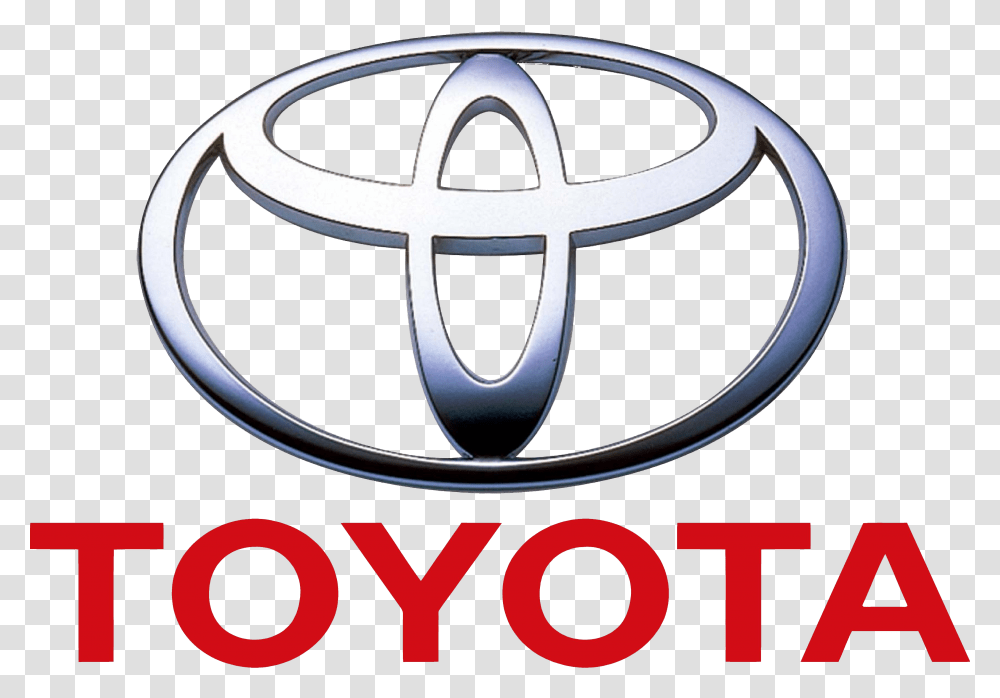 Toyota Logo Photo Background, Trademark, Emblem, Badge Transparent Png