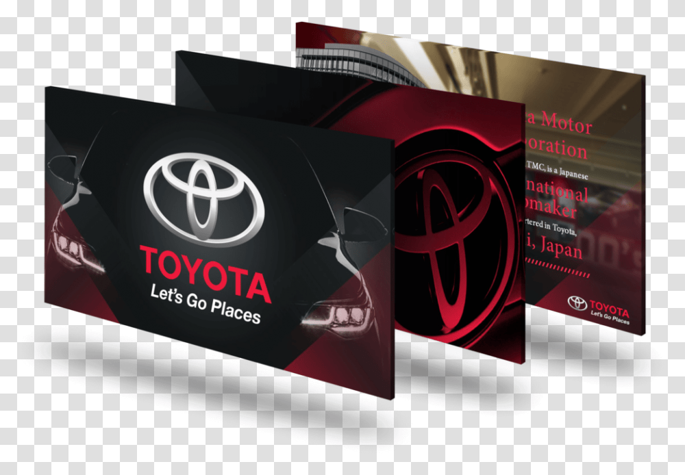 Toyota Powerpoint Deck Toyota Slide, Paper, Advertisement, Poster, Flyer Transparent Png